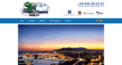 Desktop Screenshot of ecotaxitransfersmalaga.com